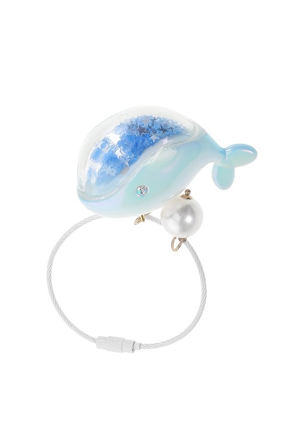 y Kawaii Plushies Dolphin Key Chain Multi Color Acrylic Bag Charm For Couples Gifting 1Pcs