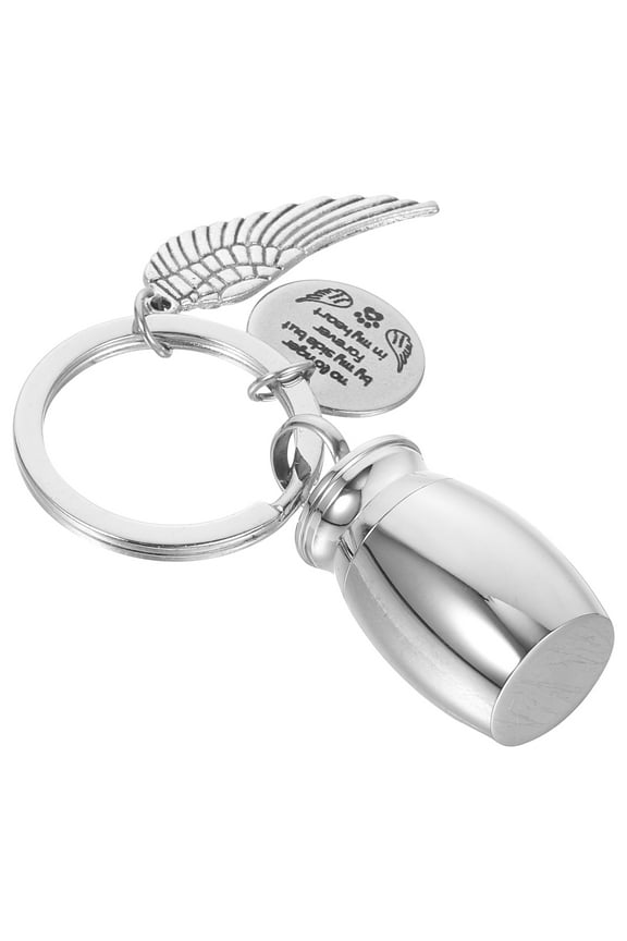 y Mini Keepsake Urn Keychain 2pcs Memorial Ashes Holder Key Chain Remembrance Gift In Memory Of Loved One Dad Mom