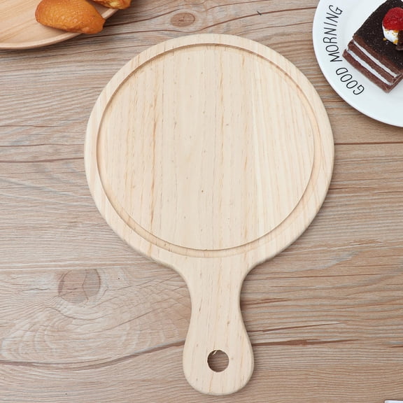 Topbathy Large Wood Pizza Paddle for Baking Homemade Pizza and Bread 1Pcs