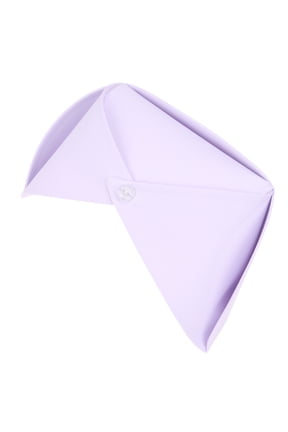 y White Cotton Nursing Hat for Women with Dovetail Design, Perfect for Pinning Ceremony - 1 Set