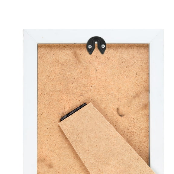 Topbathy 8Pcs Heavy Duty Metal Keyhole Bracket Black Picture Frame Hanging Hooks for Home Mirror Wall Mount