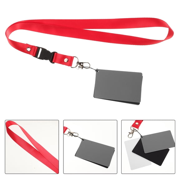 Topbathy White Balance Card for Photography with Durable Portable