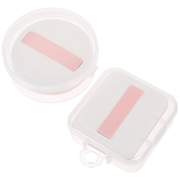 Topbathy 2Pcs Beauty Sponges for Makeup Assorted Colors Soft Reusable Cosmetic Blending Tools