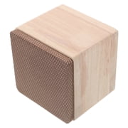 Topbathy Professional Beige Wood Subwoofer Enclosure for Car Audio with Protective Dustproof Speaker Box