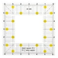 thumbnail image 1 of Topbathy 1Pc Plastic Stitching Ruler for Fabric Use with Easy to Read Scale, 1 of 6