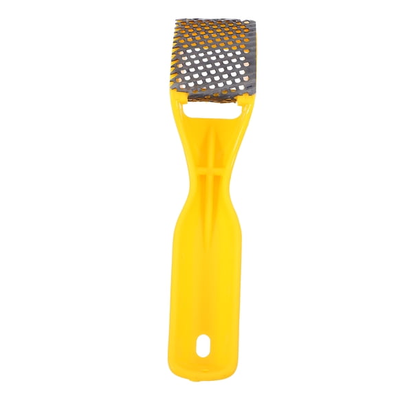 Topbathy Yellow Ergonomic Clay Scraper Hand Tool for Precision Pottery, Sculpture, and Crafting Projects