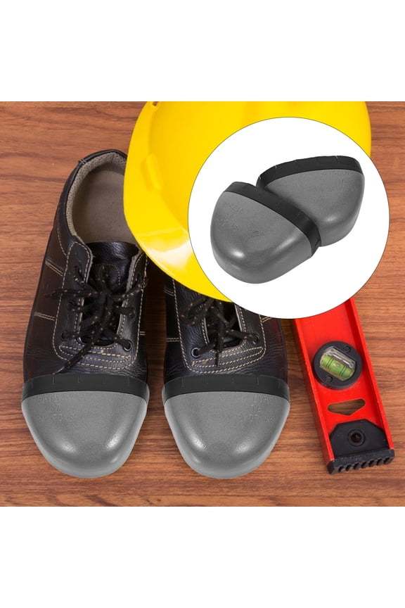 y 1Pair Metal Toe Guard for Work Shoes Silver Puncture Resistant Shield