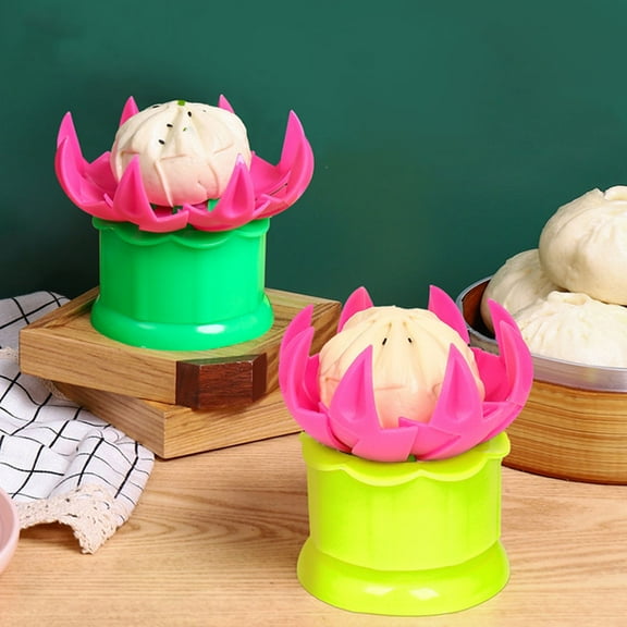 Topbathy Plastic Steam Bun Mold in Assorted Colors for Home Use Kitchen Accessories