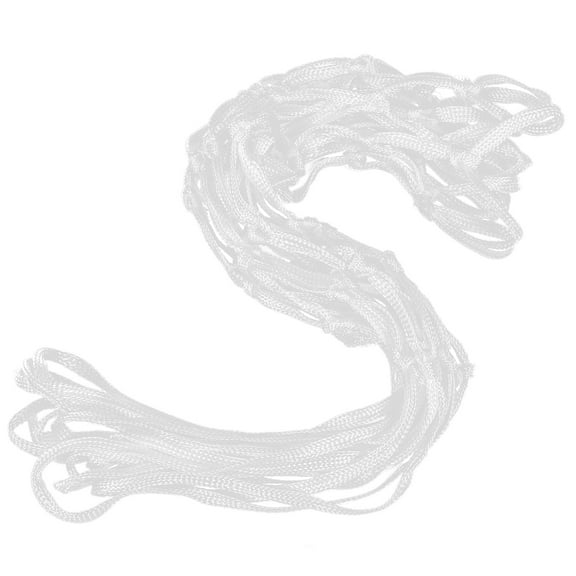 Topbathy White Nylon Basketball Net Replacement for Standard Rim Heavy Duty All Weather Use