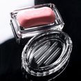 thumbnail image 1 of Topbathy Bath Soap Holder Transparent Glass Keeps Soap Dry and Clean for Home Users 1 Set, 1 of 7