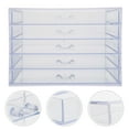 thumbnail image 1 of Topbathy Organizer For Manicure Tools Transparent Storage for Women Home Use 1Pcs, 1 of 6