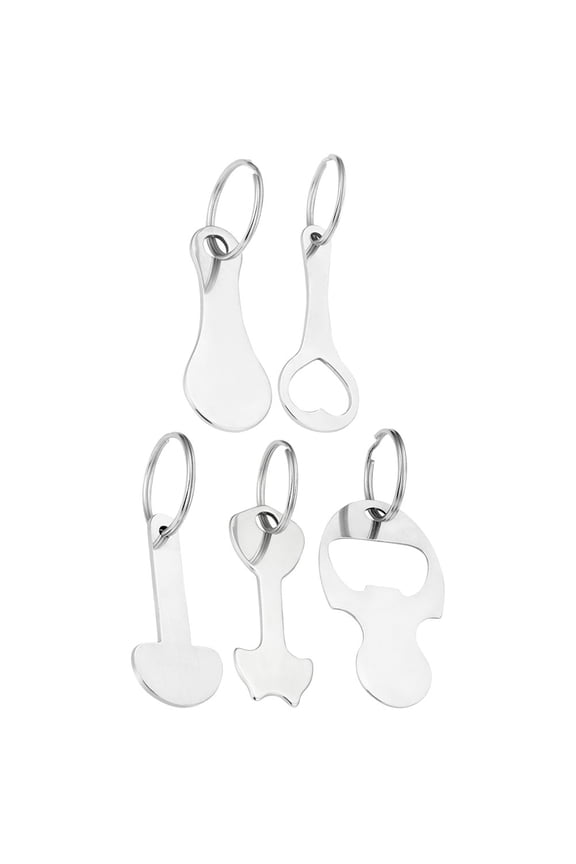 y Metal Trolley Token Keyrings Zinc Alloy 5Pcs Trolley Tokens Key