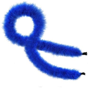 2M Fluffy Feather Boa – 1920s Gatsby Hollywood Party Costume Scarf, One Size, Unbranded