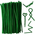 thumbnail image 1 of Topboutique 200 Pcs Pipe Cleaners Chenille Stem,Green Craft Pipe Cleaners,12 in Solid Color Pipe Cleaners,Art Pipe Cleaners for Fuzzy Sticks Craft Supplies DIY Art Craft Projects, 1 of 9