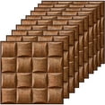 thumbnail image 1 of Topboutique 3D Wall Panels Stick and Peel,10 Pcs 3D Wallpaper Stick,Waterproof Brick Wallpaper,Faux Stone Wall Panel for Bedroom Kitchen Living Home, 1 of 8
