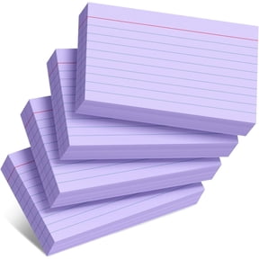 3 x 5 Notecards for Office and Study Use