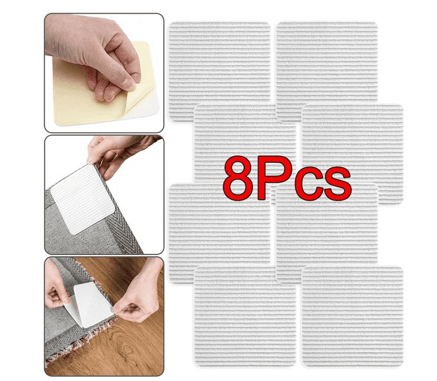 Topboutique 8Pcs Rug Grippers, Non Slip Rug Gripper ,Non Slip Rug Pads