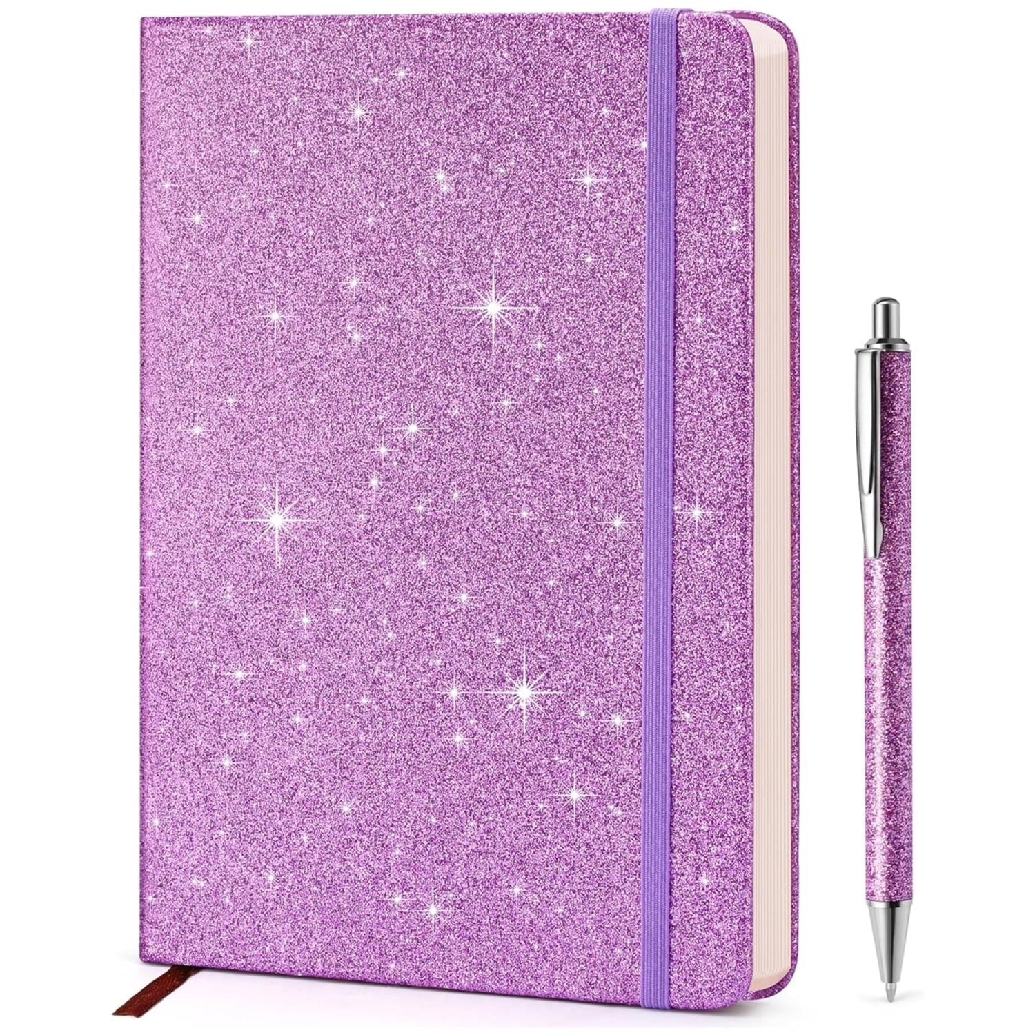 Topboutique A5 Lined Leather Journal Notebook,Hardcover Notebook with ...