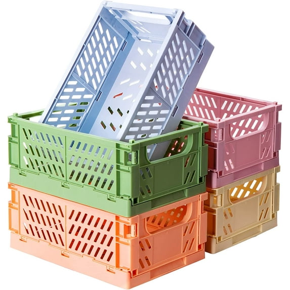 Topboutique ABS Plastic Desk Organizer, Multicolor, 5 Pack