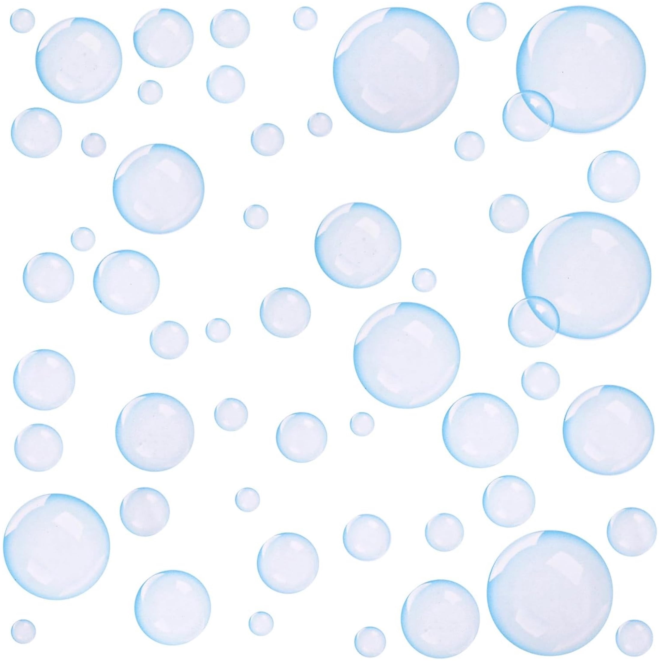 Topboutique Bubble Wall Decal 2 Sheets Bubbles Wall Stickers Ocean ...