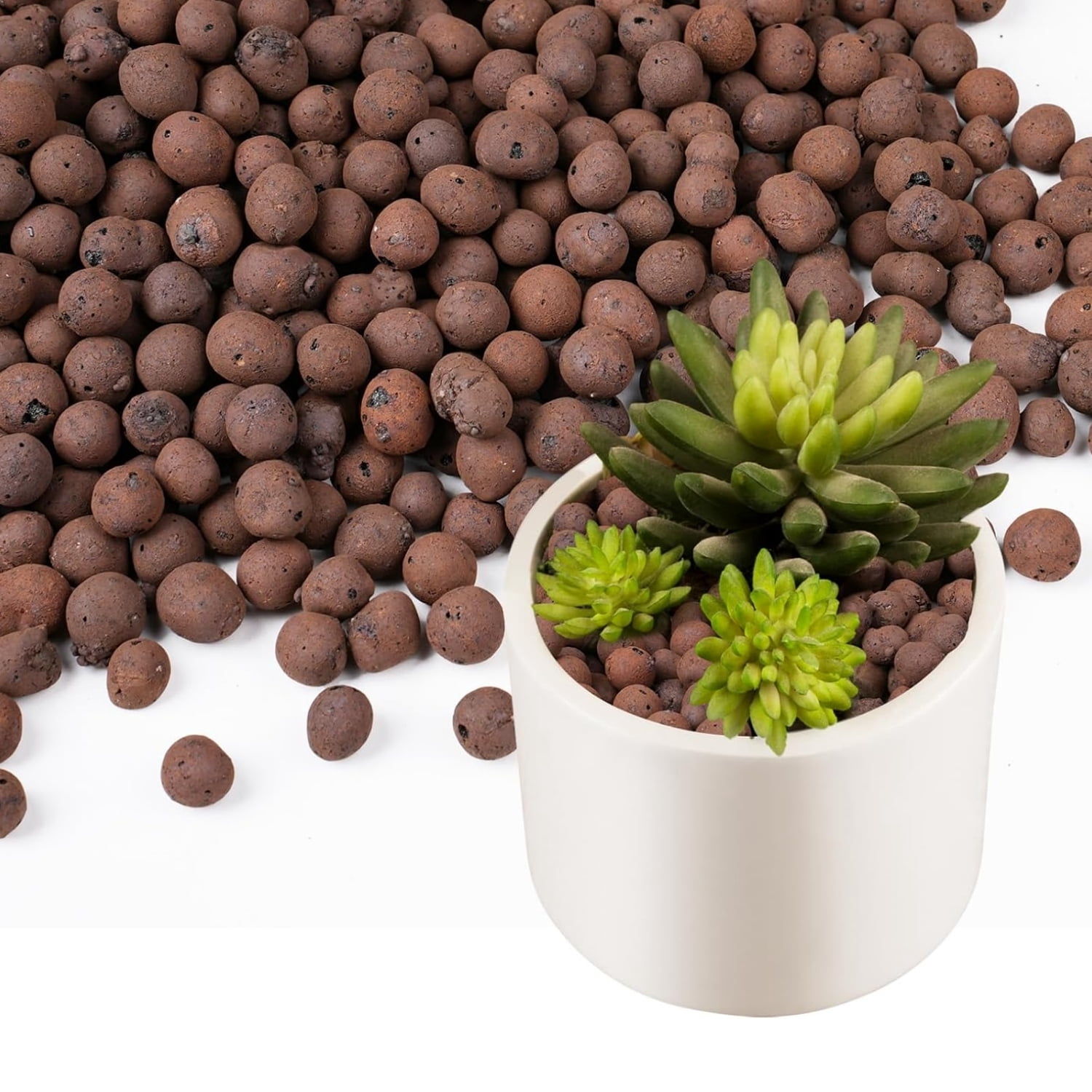 Hydroponic Rocks Topboutique Clay Pebbles Hydroponic Rocks 5mm-8mm Clay Balls for Plants ...