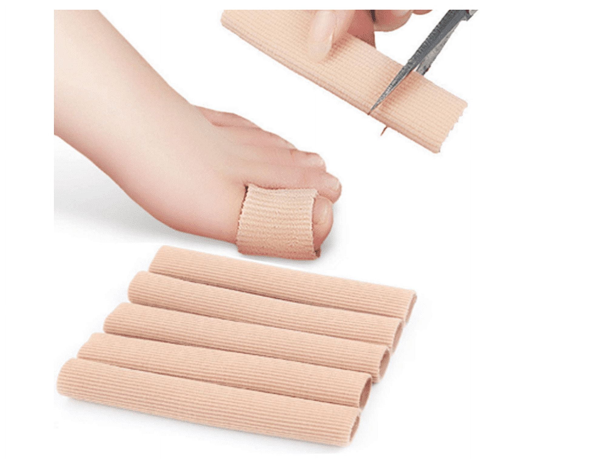 Topboutique Cuttable Toe Tubes 5 Pcs, Made of Elastic Fabric Lined with ...