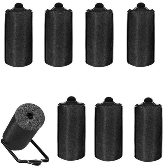 Topboutique Foam Hair Rollers Soft Sponge Sleeping Curlers Heat-Free Hair Curlers Wave Curlers Flexible Hair Curler Tool for Hair Styling Hairdressing,8 Pcs - 1.2 inch