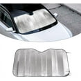 thumbnail image 1 of Topboutique Foldable Adult Automotive Window Shades, Aluminium Foil Silver, 51 x 23 in, 1 of 9