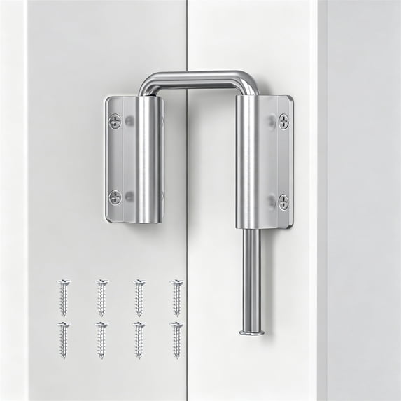 Topboutique Sliding Door Loop Lock Latch Updated U-Shaped Loop Latch 90 ...