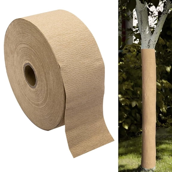 Topboutique Tree Wrap Tree Protector Paper Wrap 2.8 in*16.4 ft Tree Wraps Winter Garden Frost Plant Protection Tree Trunk Wrap lants Antifreeze Bandage for Keep Plants Warm