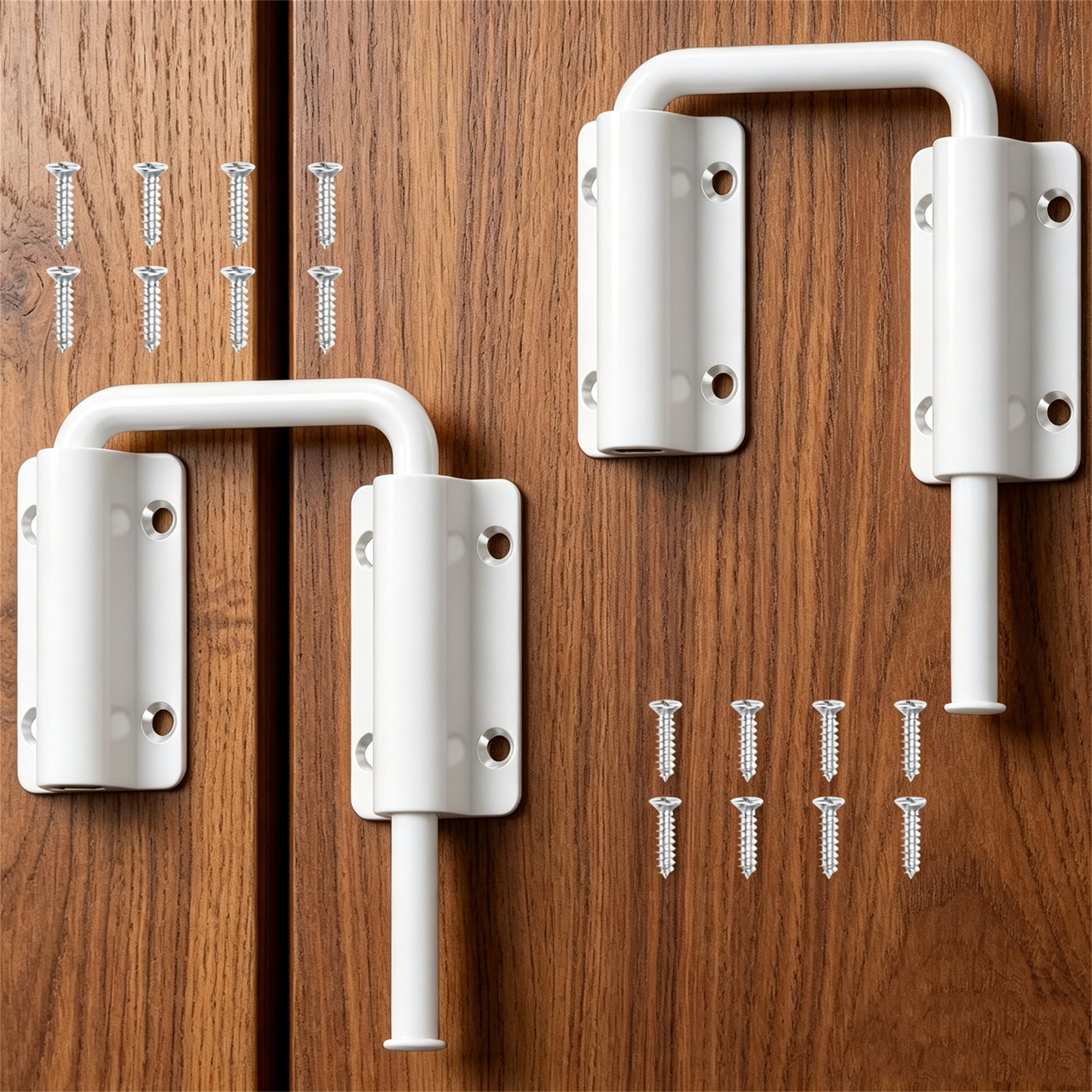 Topboutique U-Shaped Sliding Door Loop Lock Anti-Theft Bolt Latch ...