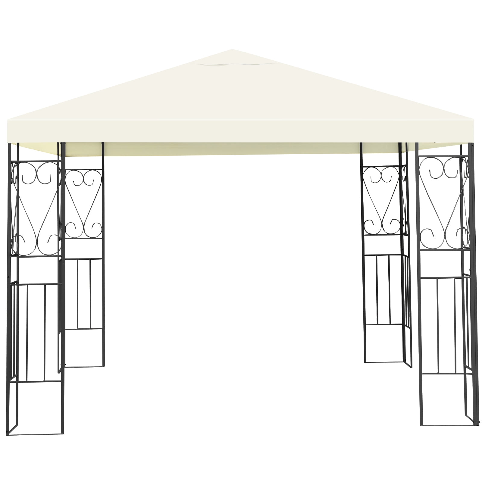 Topbuy 10' x 10' Large Outdoor Canopy Gazebo, sun-proof and drizzle-proof