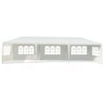 thumbnail image 1 of Topbuy 10' x 30' Outdoor White Wedding Party Event Tent with 5 Removable Side Walls, 1 of 6