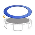 thumbnail image 1 of Topbuy 14 Ft. Trampoline Replacement Safety Pad Bounce Frame Waterproof Spring Cove, Blue, 1 of 8