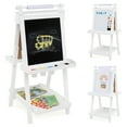 thumbnail image 1 of Topbuy 3-In-1 Kids Art Easel Foldable Painting Easel with Magnetic White Board White, 1 of 9