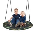 thumbnail image 1 of Patiojoy 40" Flying Saucer Tree Swing Set Outdoor Round Swing w/Adjustable Hanging Ropes for Children Tree Park Backyard, 1 of 10