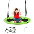 thumbnail image 1 of Topbuy 40" Kids'Saucer Tree Swing Seat Indoor Outdoor Play Set, 1 of 5