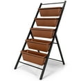thumbnail image 1 of Patiojoy 5-Tier Vertical Herb Garden Planter Box Outdoor Elevated Raised Bed Brown, 1 of 6