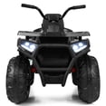 thumbnail image 1 of Topbuy 5 mph 12 V Powered Ride-Ons, Black, 41 lbs, 1 of 5