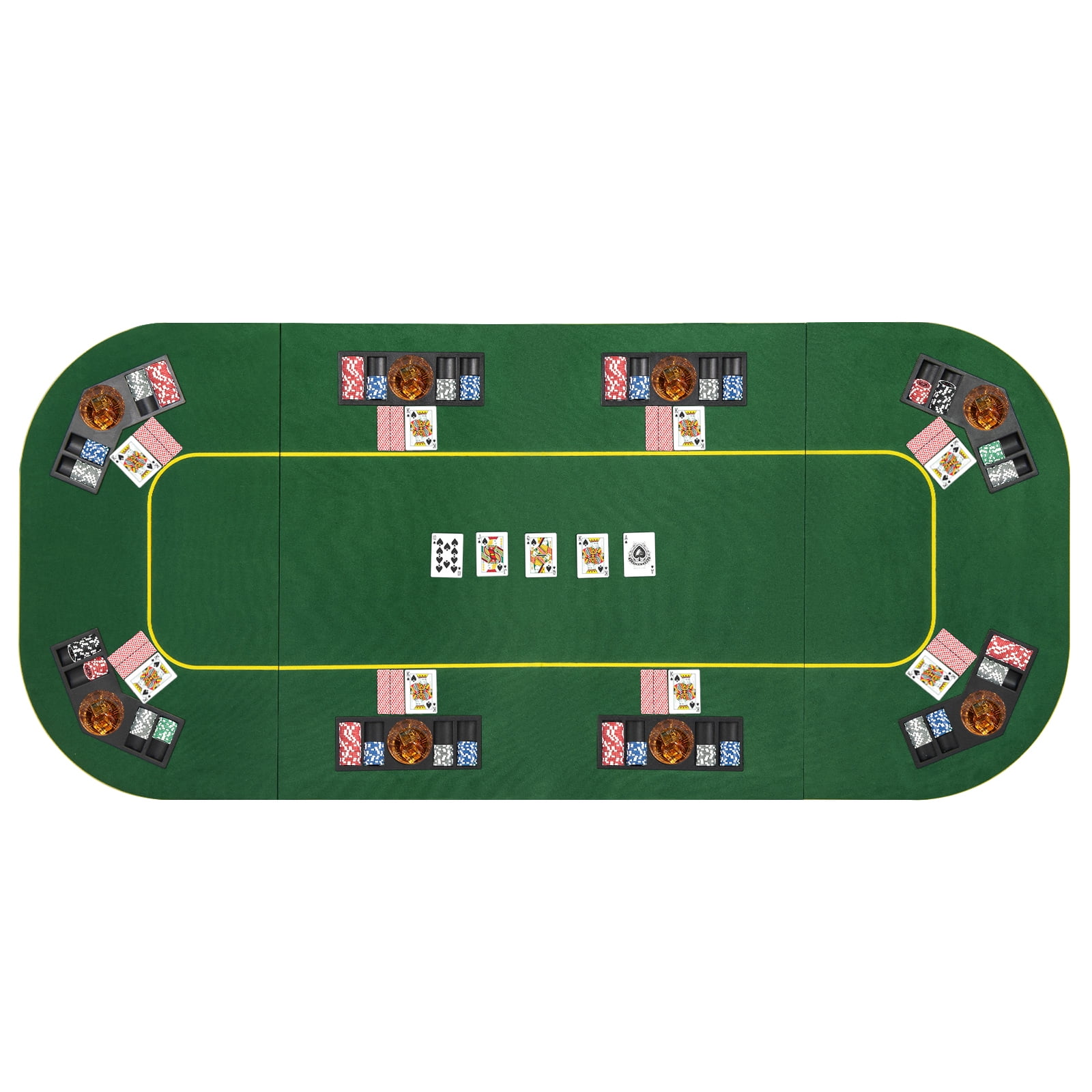 poker Topbuy-8-Player-Poker-Mat-