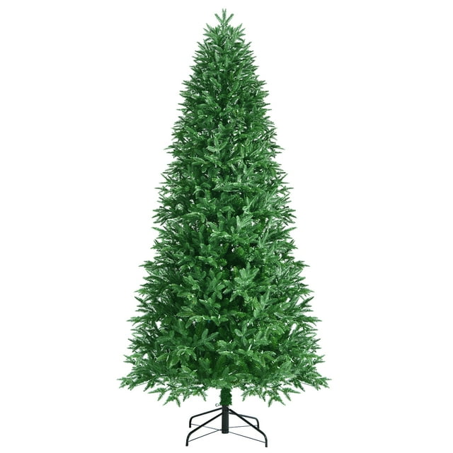 Topbuy 8FT PreLit Christmas Tree Artificial Xmas Tree W/ 600