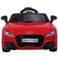 thumbnail image 1 of Topbuy Audi TT RS Mini Ride on Car 12V Electric Kids Toy Buggy w/ Remote Control MP3 Red, 1 of 8