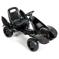 thumbnail image 1 of Topbuy Black Go Kart Ride-On Pedal Car with Clutch & Hand Brake, 1 of 8