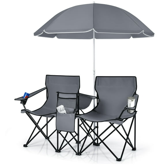 Topbuy Camping Chair Gray