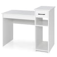 thumbnail image 1 of Topbuy Computer Desk with Storage Shelf Modern Study Desk with Drawer Multipurpose Home Office Desk Laptop Table, 1 of 10