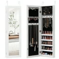 thumbnail image 1 of Topbuy Door Hanging Jewelry Cabinet Armoire Organizer White, 1 of 10