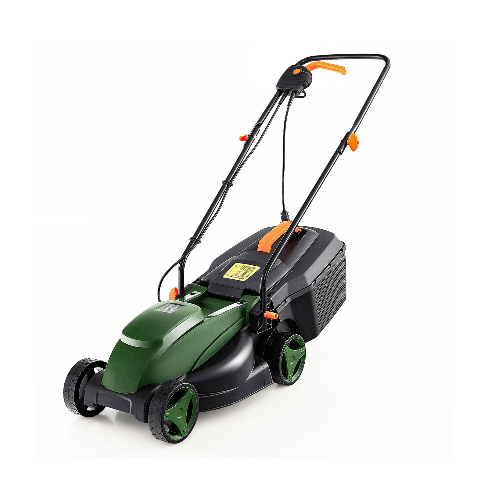 Topbuy Electric Lawn Mower Versatile Corded Lawn Mower with Grass Collection Box 10 Amp Motor