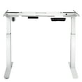 thumbnail image 1 of Patiojoy Electric Standing Desk Frame Adjustable Motorized Sit Stand Desk Base Black White, 1 of 6