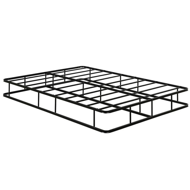 Topbuy Full Size Bed Frame Steel Slat Mattress
