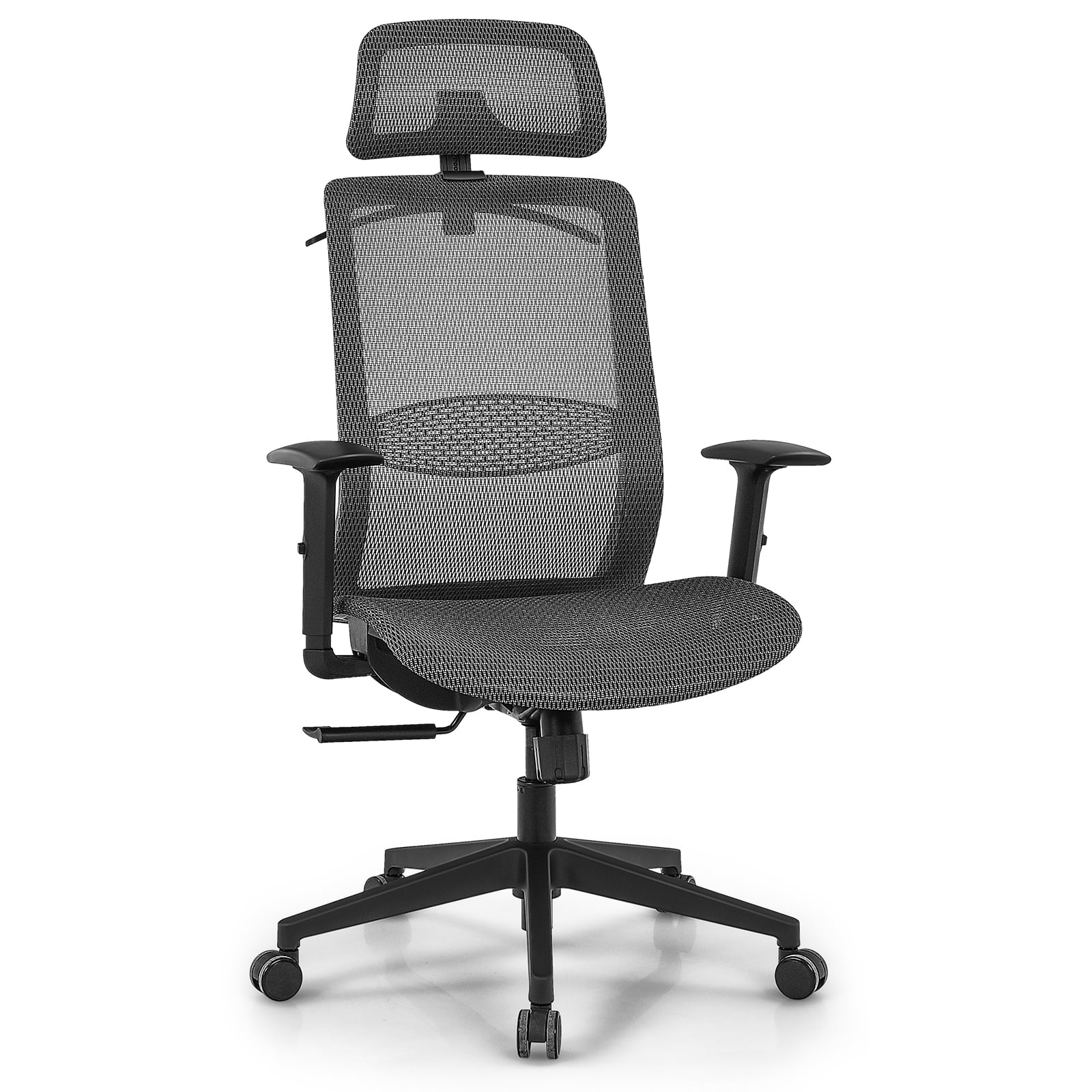 Topbuy High Back Mesh Office Chair Ergonomic Executive Chair Swivel